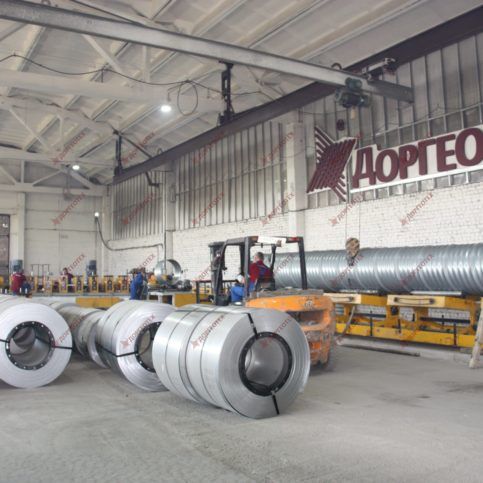 Спиральновитые гофрированные трубы изготавливают из металла толщиной от 1,5 до 4,0 мм